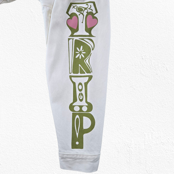 Levi’s White Denim Trucker Jacket NWT Graphic 90s Birthday Trucker Size Large - Picture 10 of 16